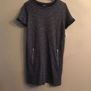 Short Sleeve Sweatshirt Dress